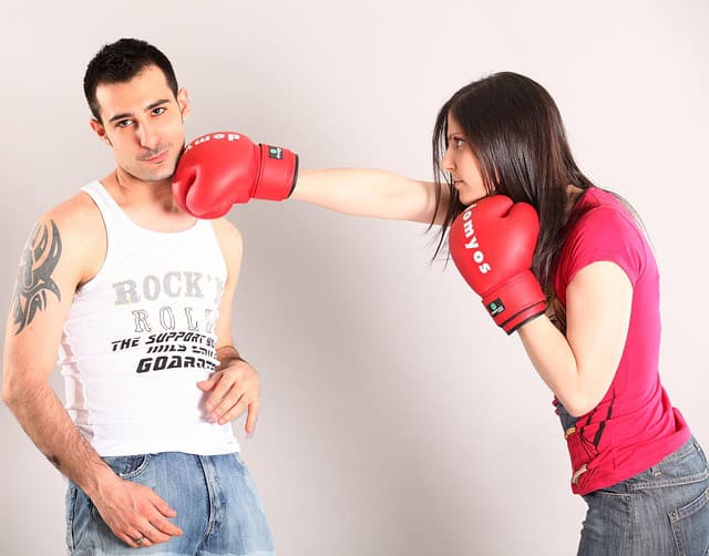 hacer ejercicio en pareja