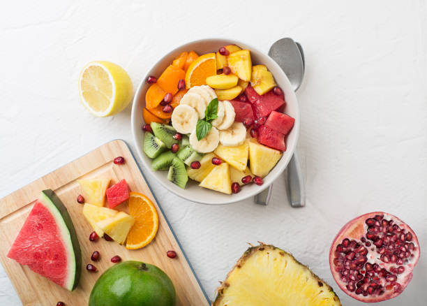 ensalada de fruta macedonia de fruta