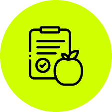 Nutrición Fondo Verde